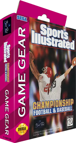 ROM Sports Illustrated Championship Football & Baseball
